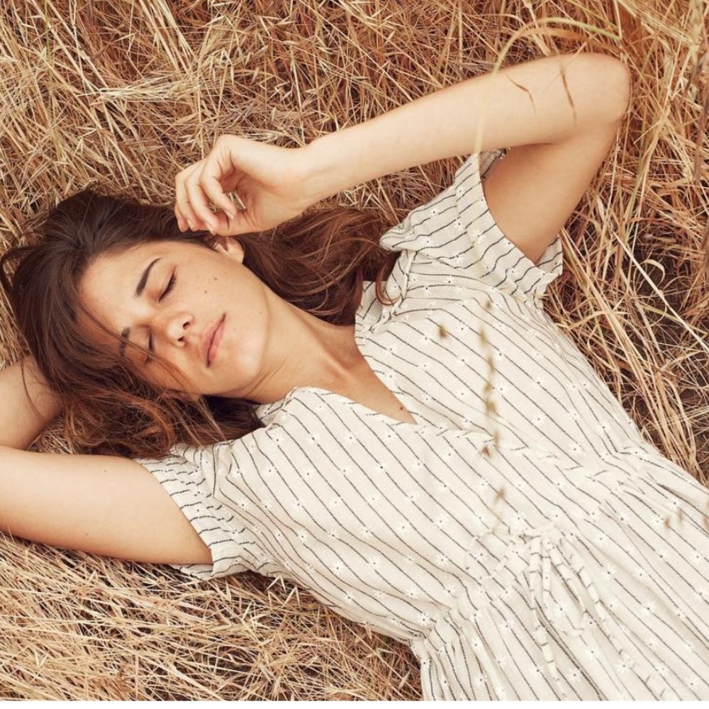 ISO — Christy Dawn Daisy Stripe Dress